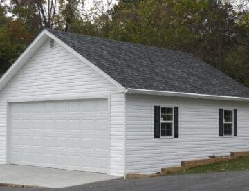 different types garage roof materials
