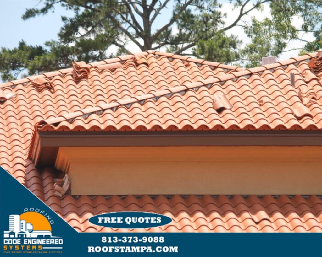 Tile roofing in Florida.
