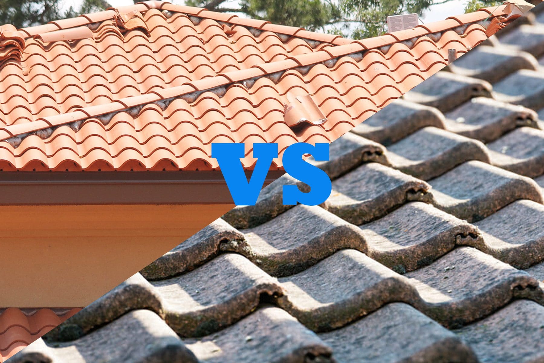 Clay Tile Roof Vs Concrete Tile Roof 